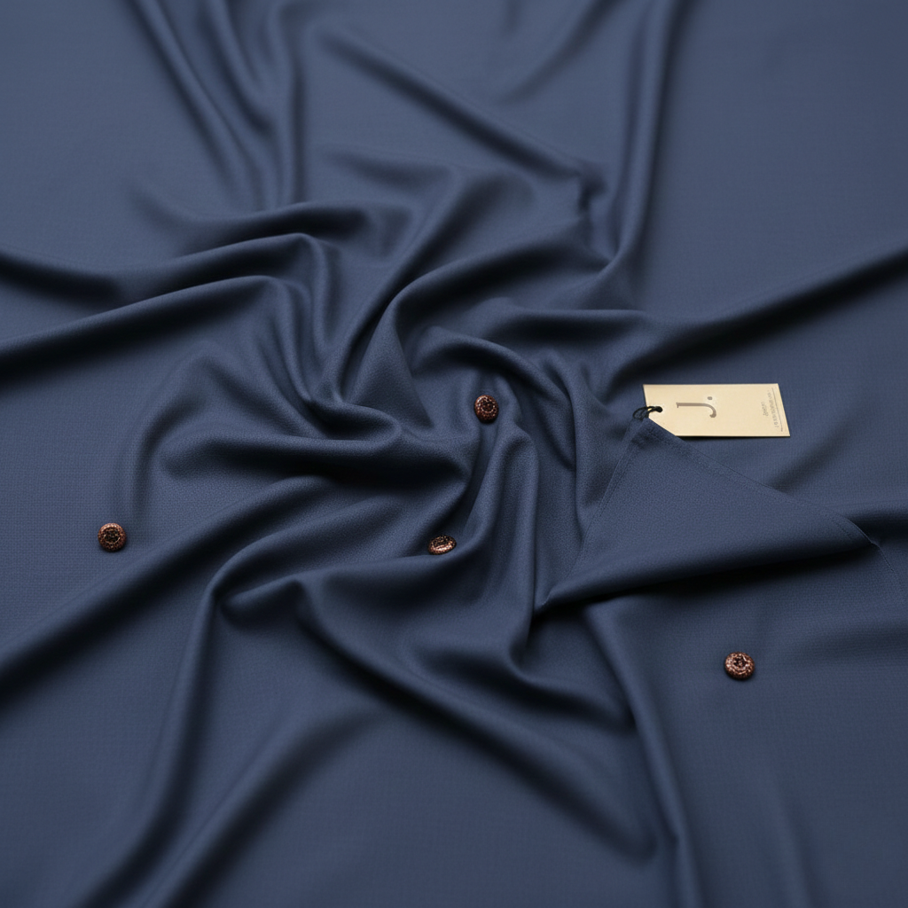 Junaid Jamshed Inspired Unstitched Wash & Wear for Men – All Season Fabric 🌈