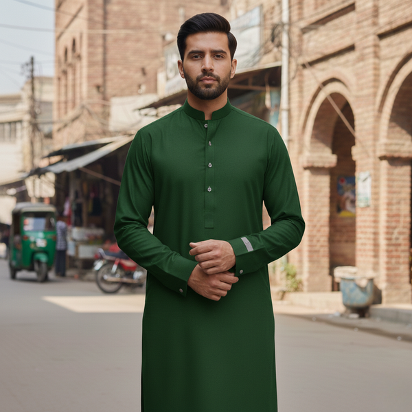 Junaid Jamshed Inspired Unstitched Wash & Wear for Men – All Season Fabric 🌈
