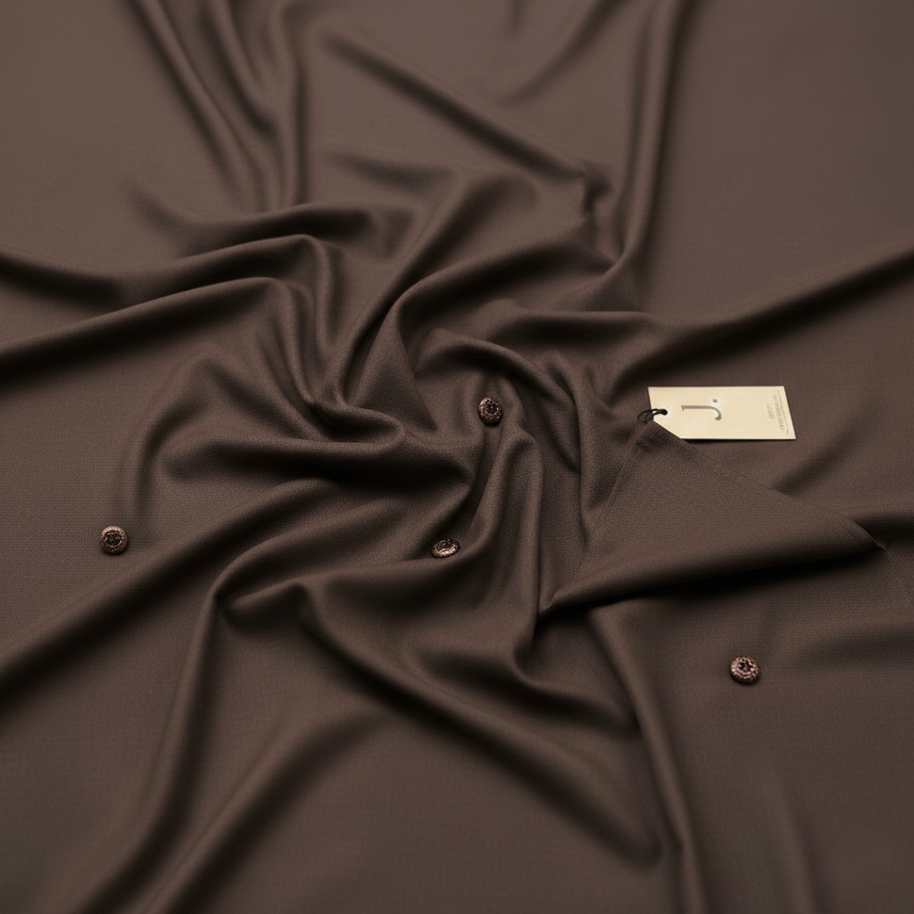 Junaid Jamshed Inspired Unstitched Wash & Wear for Men – All Season Fabric 🌈