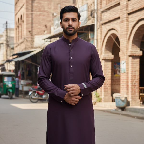 Junaid Jamshed Inspired Unstitched Wash & Wear for Men – All Season Fabric 🌈
