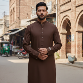Junaid Jamshed Inspired Unstitched Wash & Wear for Men – All Season Fabric 🌈