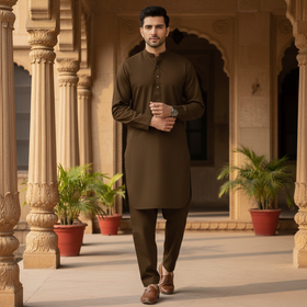 J. Junaid Jamshed Inspired Italian Boski Fabric – Royal Luxury for Men 👔🇮🇹