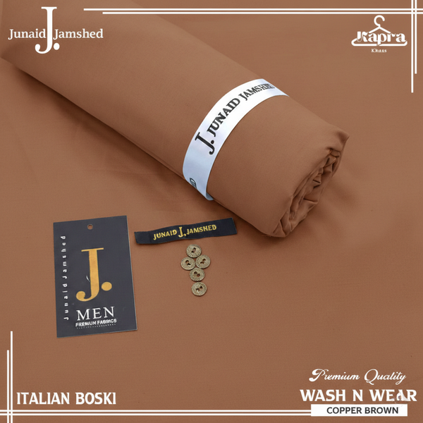 J. Junaid Jamshed Inspired Italian Boski Fabric – Royal Luxury for Men 👔🇮🇹