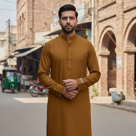 Junaid Jamshed Inspired Unstitched Wash & Wear for Men – All Season Fabric 🌈